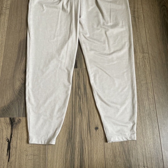 Vuori Lux at Ease Jogger Womens Small Cozy High Waisted Comfort Suede Heather - Picture 3 of 7